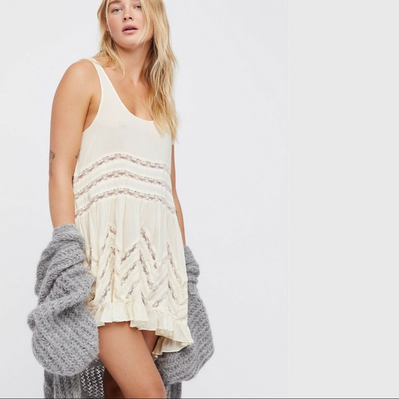 Free People Dresses & Skirts - Free People Intimate Lace Dress NWT